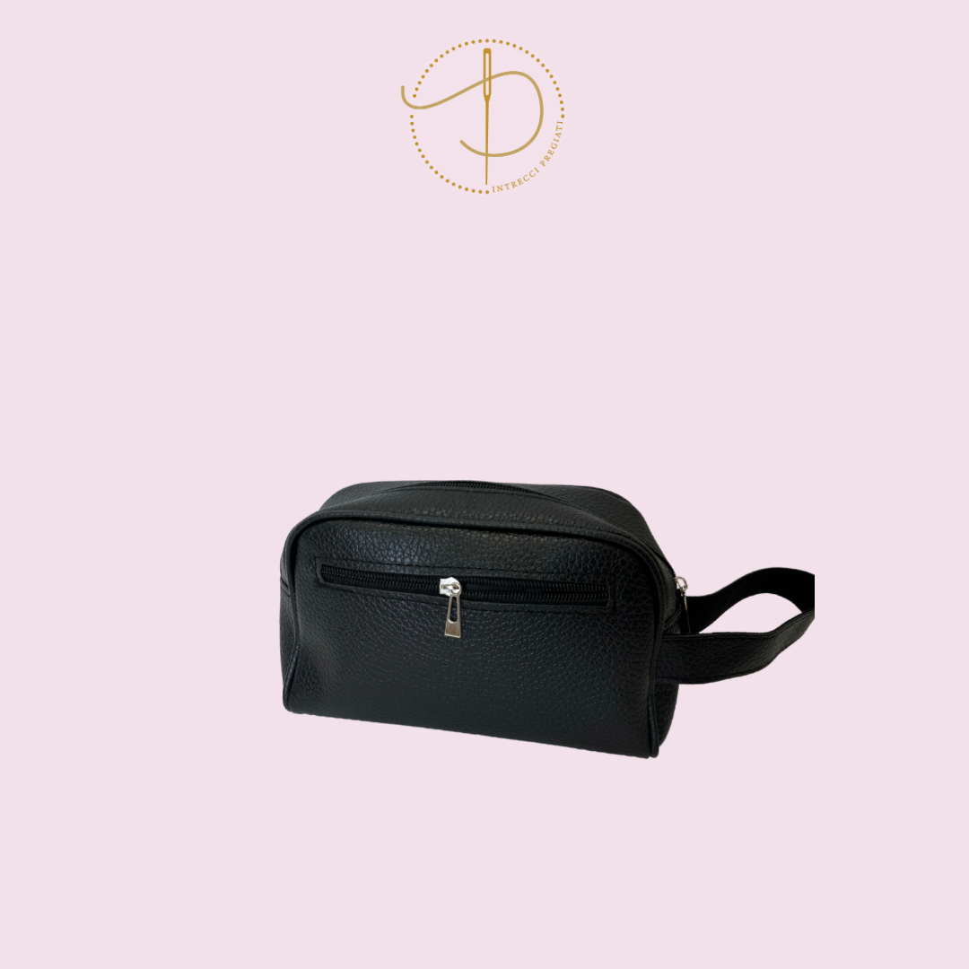 Pochette martellata da uomo